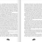 Seitenzahlen: 12, 13. Textausschnitt aus einem Buch in deutscher Sprache. Behandelt Themen wie Detektive, Geheimdienste und eine Szene mit Dienern auf einer Veranstaltung.