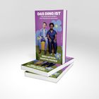 Titel: "DAS DING IST: man kann auch anders über Rassismus sprechen". Autoren: Gina Hitsch, Martin Freres. Cover in Lila mit Blumen.