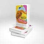 Die Geschichte eines Herzens, Rachel Clarke. Illustration: Umarmung vor bunten Formen, drei Bücher gestapelt.