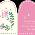 Welche Ziele auch immer du vor dir hast: Ich stehe an der Seitenlinie und feuere dich an. Du schaffst das! Herzenform, Blumen.