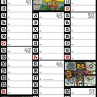 Ein Kalender zeigt Oktober bis Dezember. Feiertage: Tag der Deutschen Einheit, Allerheiligen, Reformationstag, u.a. Enthält Illustrationen mit bunten Häusern.