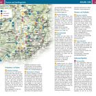 Seite 42: "Touren und Ausflugsziele". Seite 43: "Allgäu Süd". 

Verzeichnis von Orten, Nummern und Routen in einer Karte.