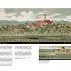 Das hochfürstliche Schloss Ismaning. Aquarell von Valentin Gappnigg 1699. Dargestellt ist ein Schloss mit Umgebung.