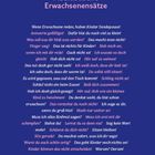 Adultistische Erwachsenensätze: Anweisungen und Aufforderungen an Kinder in weißem Text auf lila Hintergrund.