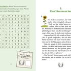 Challenge 4: Finde die Bezeichnungen eines Pferdebeines. Eine Idee muss her. Text über Stall dekorieren, Sorge um Kosten.