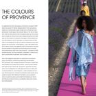 Jacquemus' Ready-to-Wear Collection Spring/Summer 2020. 
Datum: 24. Juni 2019. Titel: THE COLOURS OF PROVENCE.
Ein Laufsteg in Lavendelfeldern mit Models in Pastelltönen.