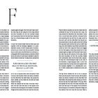 Seitenzahlen: 22, 23.  
Zwischentitel: "WHEN SHE REACHED THE FIRST HILLS OF THE ITALIC MOUNTAINS, SHE HAD A LAST VIEW". "A RHETORIC QUESTION RAN OVER HER CHEEK".