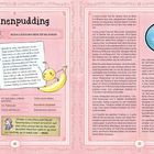 Sommer: Bananenpudding-Rezept für 14 Portionen. Zutaten: 750 ml Milch, Zucker, Bananen, Wafers. Anleitung vorhanden.