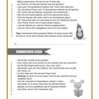 Oben steht "TANDEMLESE" und unten "CHORISCHES LESEN". Unten in Orange "beliebte Lesemethoden nutzen". Illustration: Tiere.