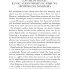 NACHWORT: GOETHE IM SPIEGEL: KUNST, VERANTWORTUNG UND DIE STÖRUNG DES DENKMALS. Text über Thomas Manns Ansatz. Seite 321.