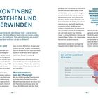 Titel: "INKONTINENZ VERSTEHEN UND ÜBERWINDEN". Text beschreibt Inkontinenz nach OP sowie die Funktion des Harntrakts beim Mann.