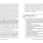 Checkliste 1. Kapitel: Verschiedene Aufgaben wie Stressabbau und Erinnerungsbewahrung. Links ausführlicher Text.