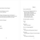 Szene 2 in ärmlicher Küche. Dialoge zwischen Lotte, Gustav und Schorsch über Raupen und Träume. Gläserklirren, Applaus.