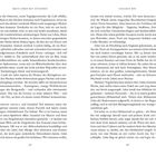 Das Buch zeigt auf den Seiten 12 und 13 Text über Ostereier, Großeltern und Gärtnern mit Hühnern.