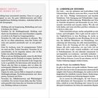 Zwei Texte mit Titeln: "Mobbing kontern – Was nehmen Sie mit?" links und "10. Liebesfallen erkennen" rechts.