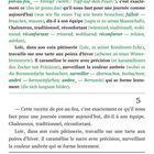 Le Grand Livre des Recettes est ouvert à une page annotée par son grand-père. Text auf Französisch mit deutschen Übersetzungen.
