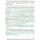 Seite 14 eines Buches mit englischem und deutschem Textabschnitt über Regeln und Wellington. Text ist zweispaltig.