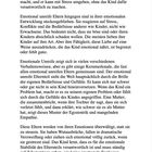 Dieser Text behandelt emotionale Unreife bei Eltern und deren Auswirkungen auf Kinder.