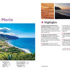 Santa Maria. Highlights: Regional Natural Monument, Barreiro da Faneca, Angels' Bay, Formosa Beach, Diving. Strände, grün.