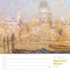 39. Woche September/Oktober 2027, Tag der Deutschen Einheit. Gemälde von St. Paul's im impressionistischen Stil.