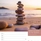 Text von Christian Morgenstern: "Meine Harmonie ist nur Balance." Kalender: Woche 39/2027, 27.09. bis 03.10., Tag der Deutschen Einheit.