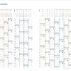 ANNO-PLANNING, Monate und Tage von September 2025 bis Dezember 2026 in Tabellenform.