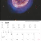 11 · 2027, Monatsnamen in sieben Sprachen; große, bunte Nebel-Illustration darüber.