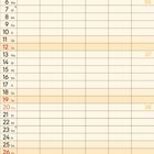 Kalender für September 2027. Wochentage sind abgekürzt. Platz für Notizen unten. Woche 36 bis 39 markiert.