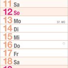 Kalender für September 2027. Feiertage: 19. Eidgenössischer Bettag (CH), 20. Weltkindertag*, 23. Herbstanfang.
