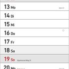 Kalender für September 2027. Wichtige Daten: 19. Eidgenössischer Bettag, 20. Weltkindertag, 23. Herbstanfang.