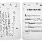 Links Hieroglyphen, rechts Text über Howard Carters Entdeckung von Tutanchamuns Grab 1922 und seinen Lebensweg.