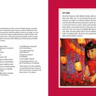**Hoisin Chivey**  
Rezepttext und Beschreibung einer chinesischen Puppe in rotem Kleid mit Lampions im Hintergrund.