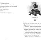 Seite zeigt "Kapitel Sechs: BOB". Illustration: Eine Person mit Hut auf einer Schildkröte.
