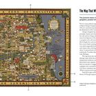 "SING A SONG OF GANGSTERS", "MAKE A CASE YOU KNOW", "POCKETS FULL OF DOUGH". Eine bunte, detaillierte historische Illustration.