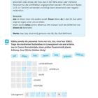 „Iste, ista, istud“ erklärt Demonstrativpronomen. Unten ein Lückentext mit entworfenen Formen zur Übung.