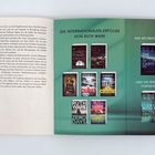 Links Text über eine Schiffsreise. Rechts Cover von Ruth Ware Büchern mit Titeln und "DIE INTERNATIONALEN ERFOLGE".