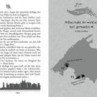 Links: „Ihr reist ab?“, fragte der männliche Kollege. Rechts: Kapitel 13, „Das habt ihr wirklich toll gemacht.“ Karte von Santa Catalina.