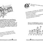 Texte: 
- „Was meine Frisur betrifft, da bin ich Realist.“ Rudi Völler
- Warum sind Fußballspieler so gut in Mathe? Sie wissen, wie man den Kopf benutzt.
Illustration: Fußballspieler, Manager, Fans.