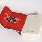 Auf rotem Hintergrund steht: "DIE ROTE REIHE. AUSSEN ROT. INNEN MÖRDERISCH." Rechts ein Buch mit "HARLAN COBEN Ich finde dich" oben.