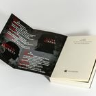 Text: "S.T. Abby SECRET Du sollst mich fürchten Die Lana-Myers-Reihe." Schwarze Silhouetten, rote und schwarze Schrift.