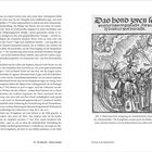 Text im Bild beschreibt eine historische Illustration mit dem Titel: "Das hond zyven schweyster bauren gemacht."