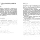 "5 Kyōgens Mann auf einem Baum Der Fall Meister Kyōgen sprach: »Es ist wie mit dem Mann auf einem... Mumons Kommentar Möge eure Beredsamkeit auch... Der Vers Kyōgen ist tatsächlich verrückt... Teisho zum Fall Kyōgen Chikan war ein Schüler von... schließlich ging er zu Meister Isan und sagte... ließ Kyōgen darüber nachdenken, dass ein leerer Magen... eines Tages, als er das Unterholz reinigte..."