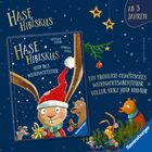 "Hase Hibiskus und das Weihnachtstier. Ein fröhlich-chaotisches Weihnachtsabenteuer voller Herz und Humor. Ab 3 Jahren."