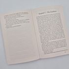 Seite eines Buches, rechts "Kapitel 7 - Die Lindians", links Dialogausschnitte. Seitenzahl unten rechts: 115.