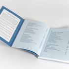 Text: "Ein guter Schlaf beginnt nicht am Abend." Darunter Absätze mit Ratschlägen. Rechts ein Inhaltsverzeichnis.