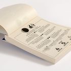 Offener Kalender, Illustration mit Schütze-Symbol. Texte zu Gesundheitstipps und Tageshoroskop. Datum: 4., 5., 6. Januar.