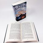 Ein Buch mit dem Titel "HERZSAMMLER" von Stefan Ahnhem steht aufrecht, daneben ist es aufgeschlagen bei Kapitel 71.