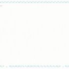 Text: "Vielleicht möchtest du etwas malen." Oben und unten sind blaue, dreieckige Muster als Rahmen.