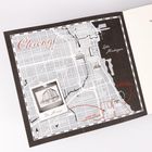 Stadtkarte von Chicago mit Stadtteilen wie West Side, The Loop, und Lake Michigan. Das Mirage ist hervorgehoben.