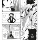 Panels mit intensiven Charakteren und Dialogen: "Geh nach Hause!", "Nö, ich will aber nicht...", "Das Spiel ist vorbei!". Anime-Stil.